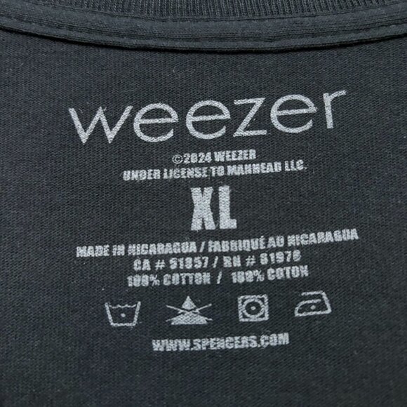 Weezer Green Album Rock Band T-Shirt Size Extra Large - Picture 4 of 4